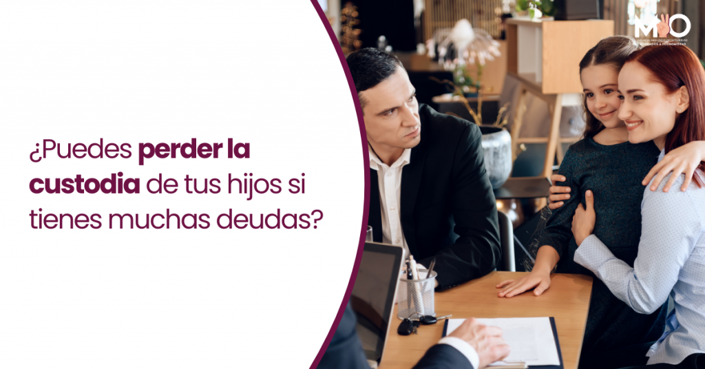 cancelar deudas perder custodia de los hijos